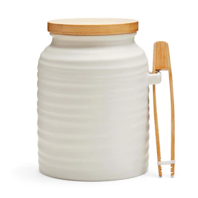 Ceramic Wave Treat Jar