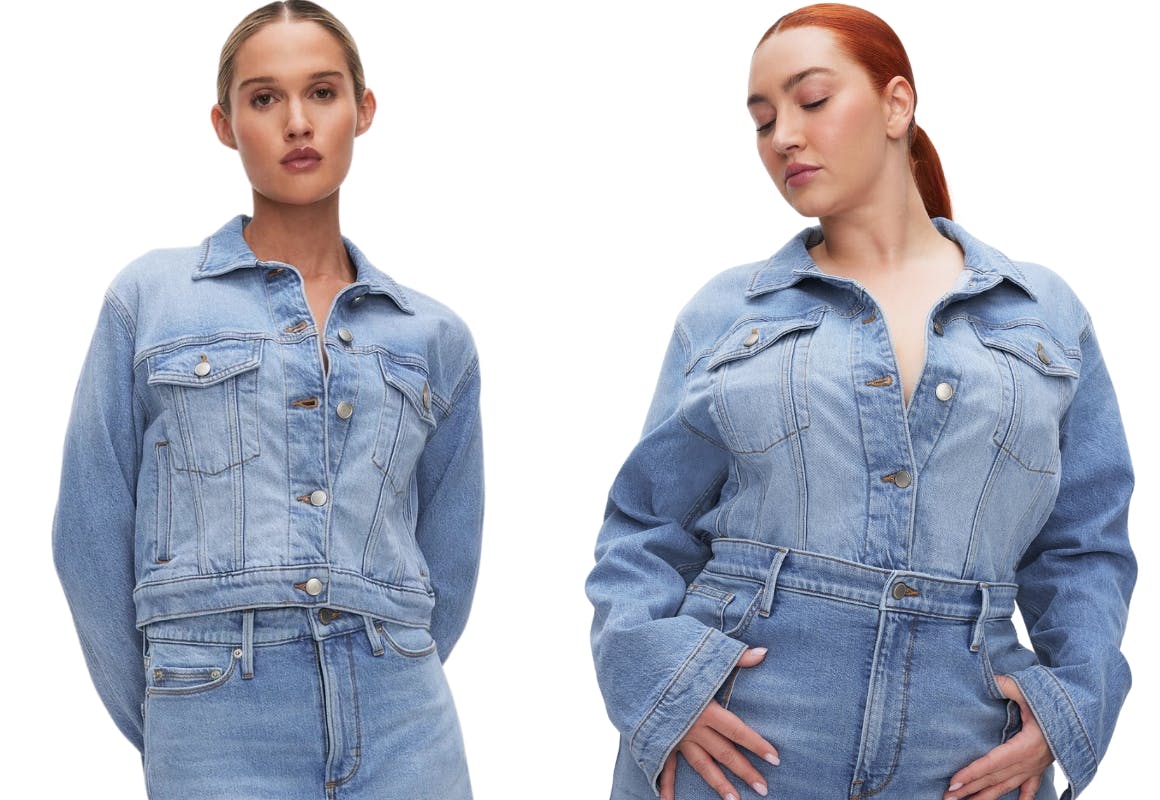 Good American Women’s Denim Jacket
