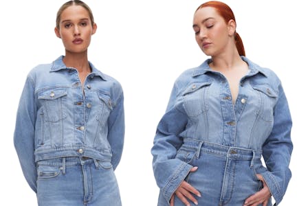 Good American Women’s Denim Jacket