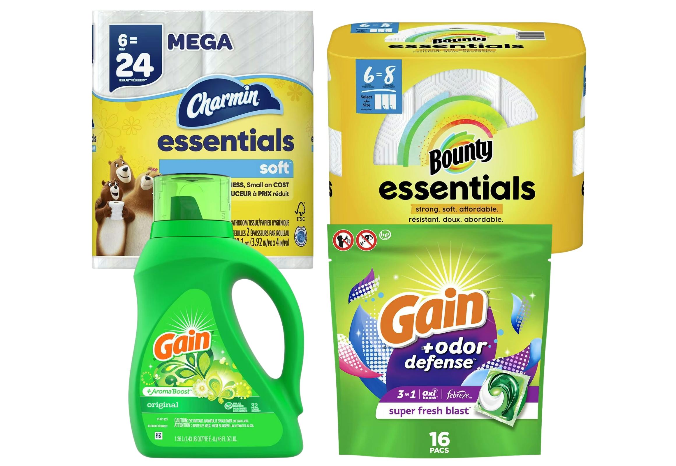 4 P&G Household Products