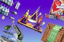 amazon items on a background gradient
