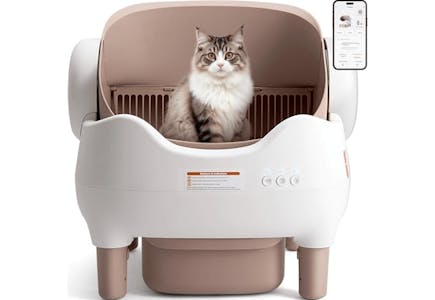 Self-Cleaning Litter Box