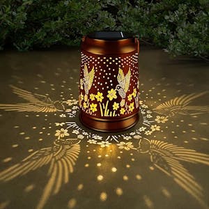 Solar Hummingbird Lantern