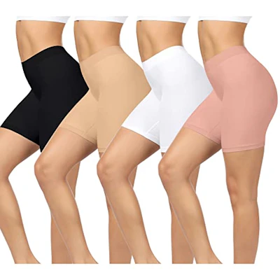Women's Slip Shorts 4-Pack