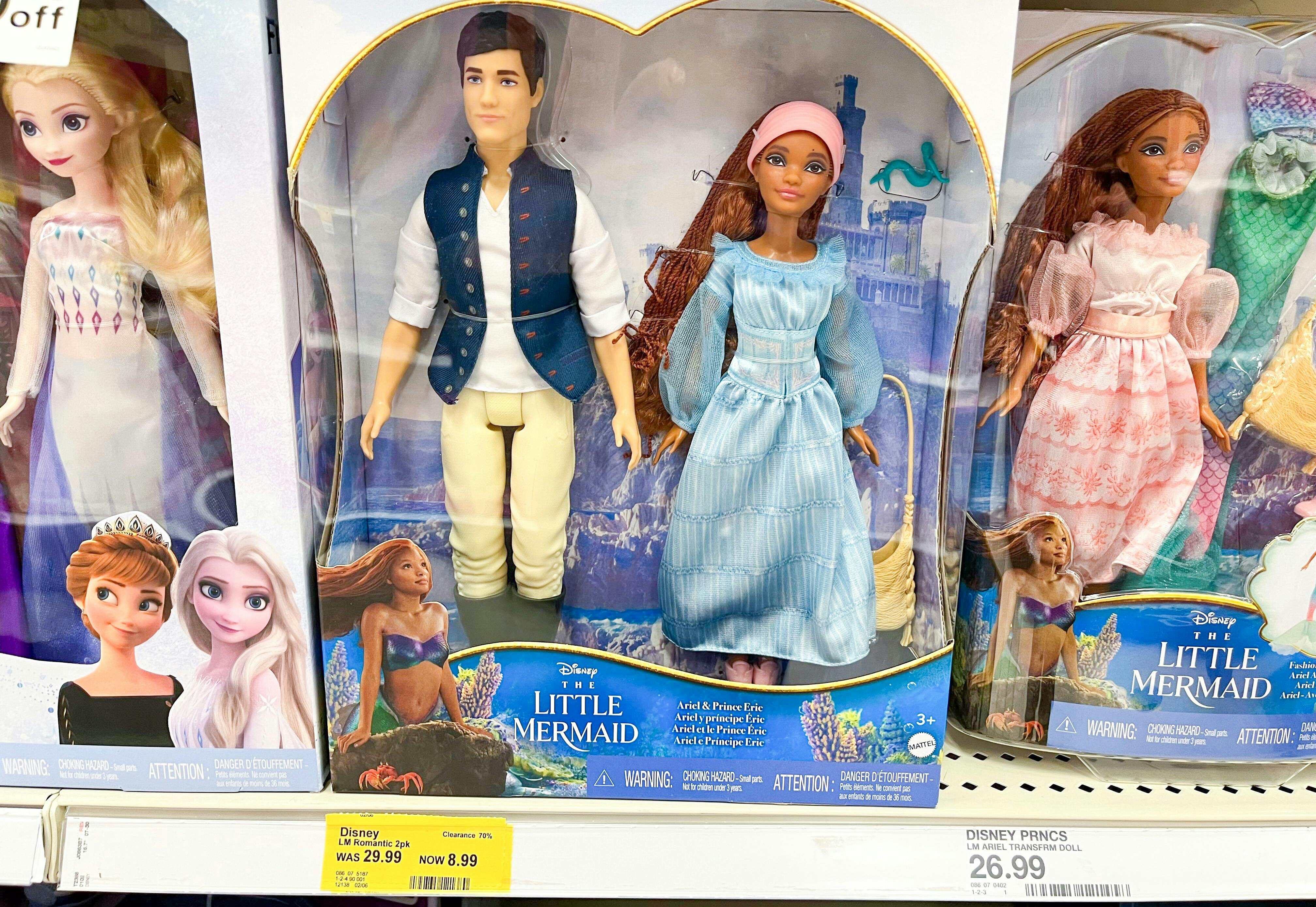 Disney The Little Mermaid Doll Set