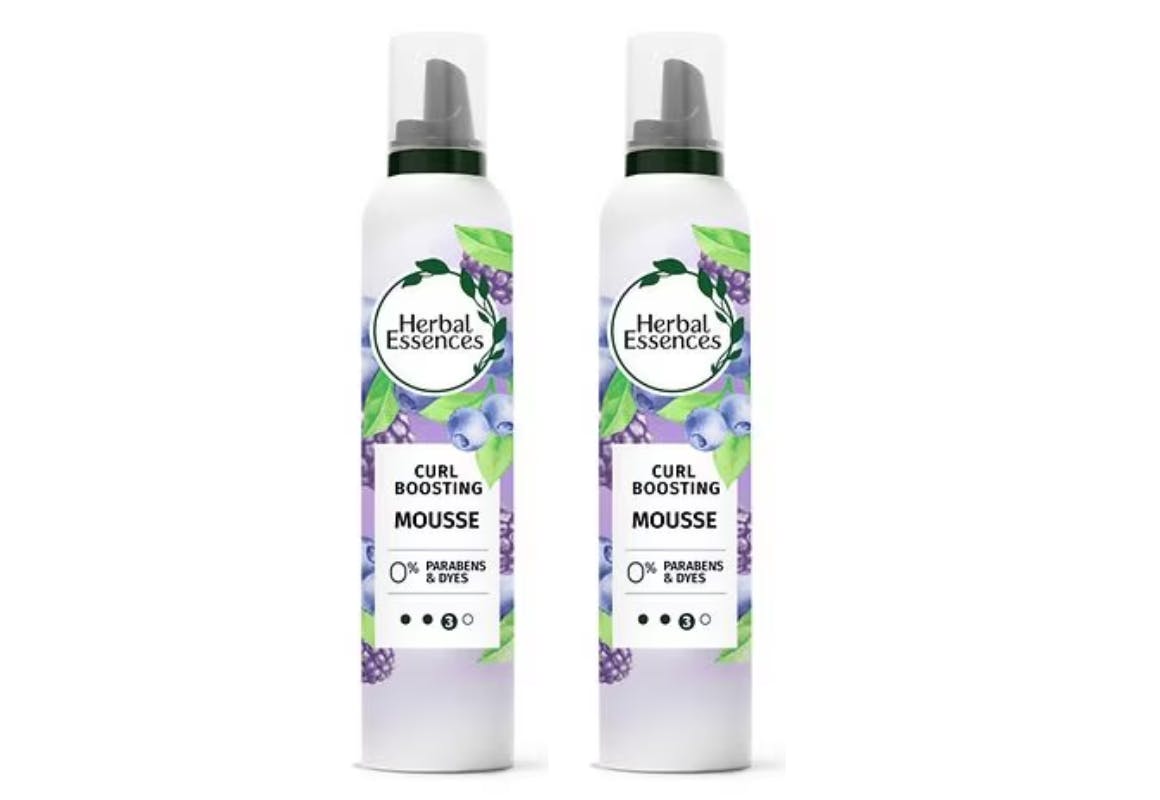 2 Herbal Essences Curl Mousses