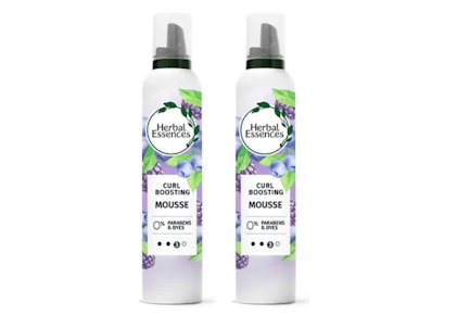 2 Herbal Essences Curl Mousses