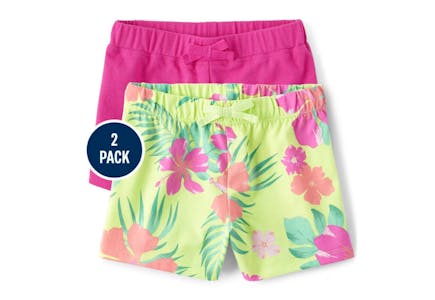 Girls' Shorts 2-Pack