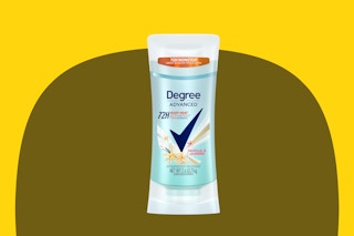 stick of deodorant on KCL template