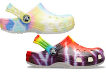 Crocs Toddler Classic Tie-Dye Clogs