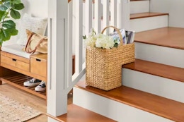 This Trending Stair Basket Is Now Only $48 at The Home Depot (Reg. $69) card image