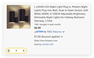 LED Night Light Plug in