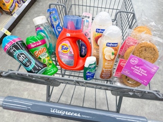 tide downy gain crest oral-b softsoap nice walgreens haul 