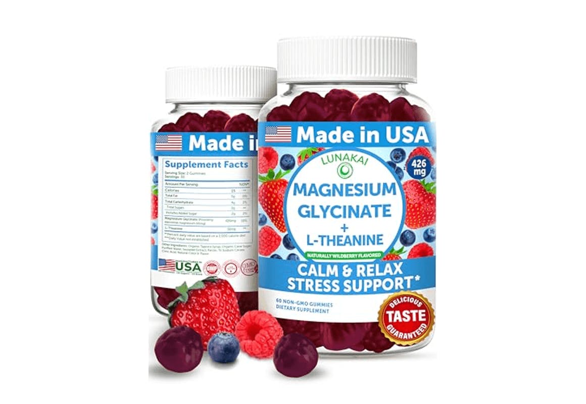 Lunakai Magnesium Glycinate Gummies