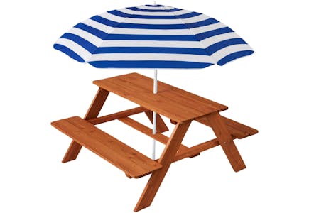 Kids' Outdoor Picnic Table