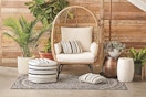 Lifestyle image of the Better Homes & Garden Egg Chair