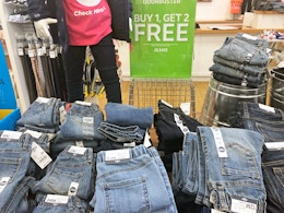 Buy 1 Get 2 Free Jeans at OshKosh — Get 3 Pairs for as Low as $30