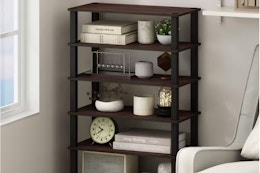Stackable Bookcase 2-Pack, Only $27 at The Home Depot (Beats Amazon) card image