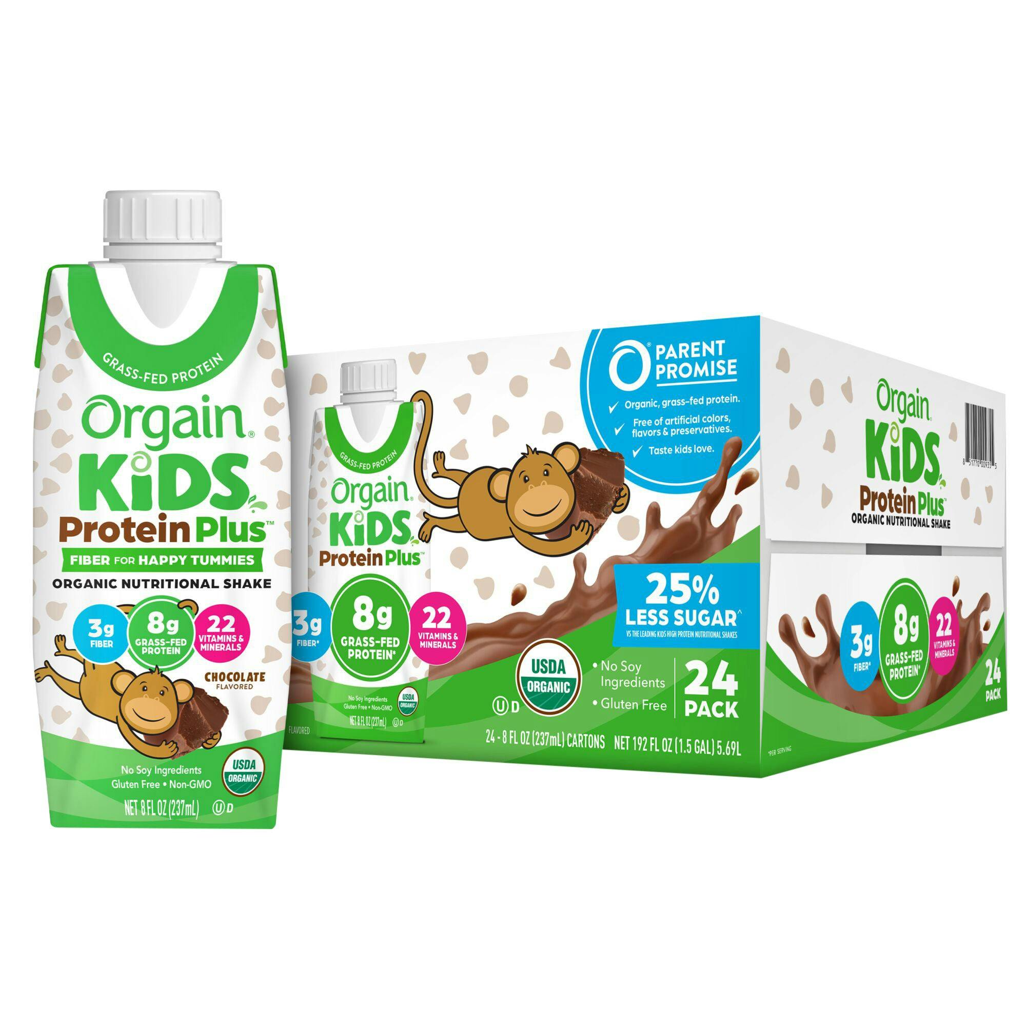 Orgain Kids' Protein Shake 24-Pack