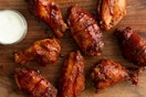 wings from smokey bones with some ranch dip