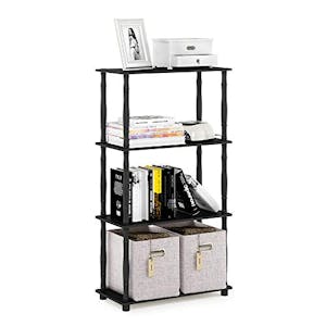 Turn-N-Tube 4-Tier Shelf Display Rack