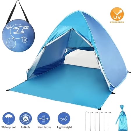 Pop-Up Beach Tent