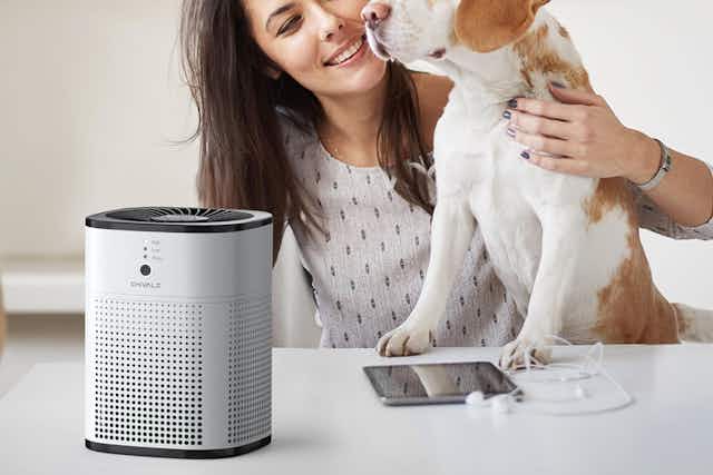 Get 2 Air Purifiers for Only $60 on Amazon card image