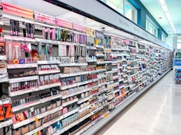 walgreens makeup area aisle photo