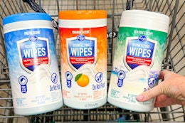 Kroger Disinfecting Wipes, Only $2.49 With App Coupon card image