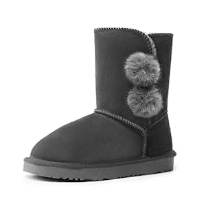Kids' Faux Fur Lined Snow Boots