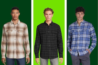 walmart george mens flannel shirt collage