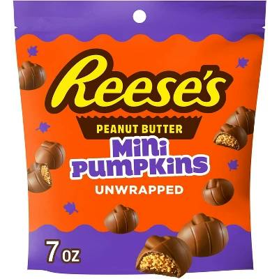 2 Reese's Mini Peanut Butter Pumpkins Bags