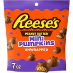 2 Reese's Mini Peanut Butter Pumpkins Bags