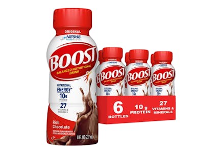 2 Boost Nutritional Shakes