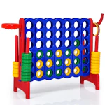 Costway 4-in-A Row Giant Game Set