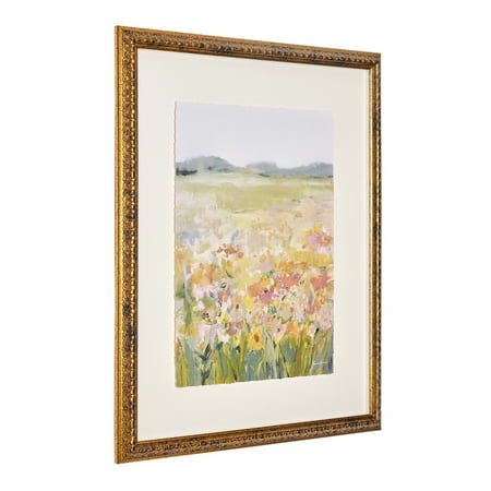 Framed Vintage Floral Wall Art