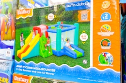 Save $50 on a Bestway Inflatable Bouncer During Sam’s Club Super Savings Sale card image