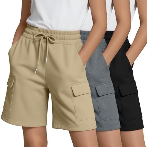 Kids' Cargo Bermuda Shorts 3-Pack