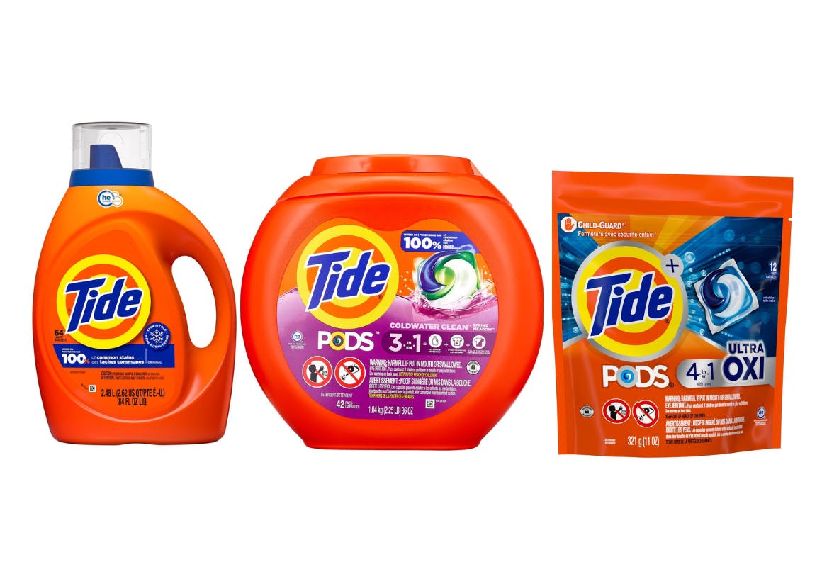 3 P&G Laundry Products