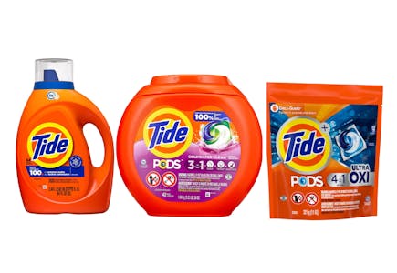 3 P&G Laundry Products
