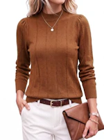 Women's Mock Neck Sweater