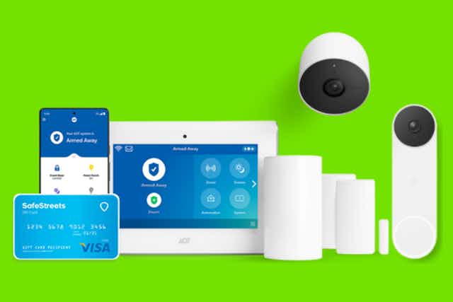 Free Nest and $100 Gift Card With $37/Month ADT Monitoring 3-Year Contract card image