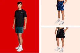 walmart reebok mens knit shorts collage