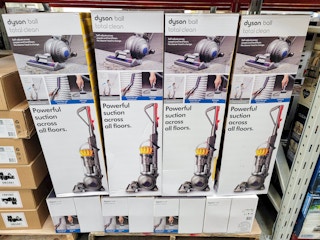 dyson ball vacuums in boxes