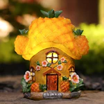 Solar Fairy Garden House