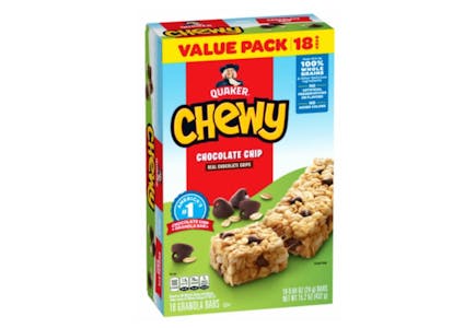 2 Quaker Granola Bar Boxes