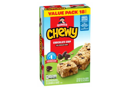 2 Quaker Granola Bar Boxes
