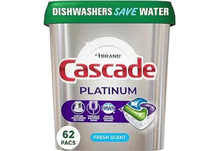 3 Cascade Dishwasher Pod Tubs