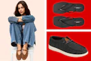 Stock images of shoes from Old Navy
