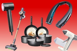 Amazon's Hottest Discounts: $15 Neck Fan, $32 Carote Cookware Set, and More card image